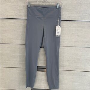 Vuori Gray Flint New Perspective Stride Pocket Leggings
